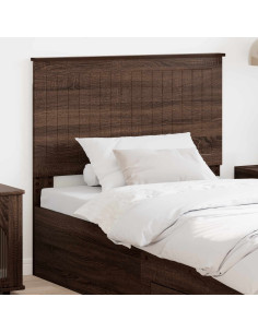 Testiera con testiera Rovere Marrone 100 cm Legno multistrato