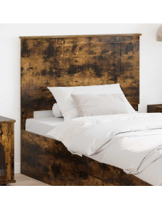 Testiera con testiera Rovere fumé 100 cm Legno multistrato