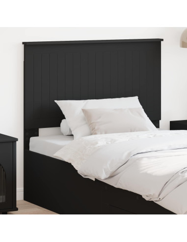 Testiera con testiera Rovere Nero 100 cm Legno multistrato