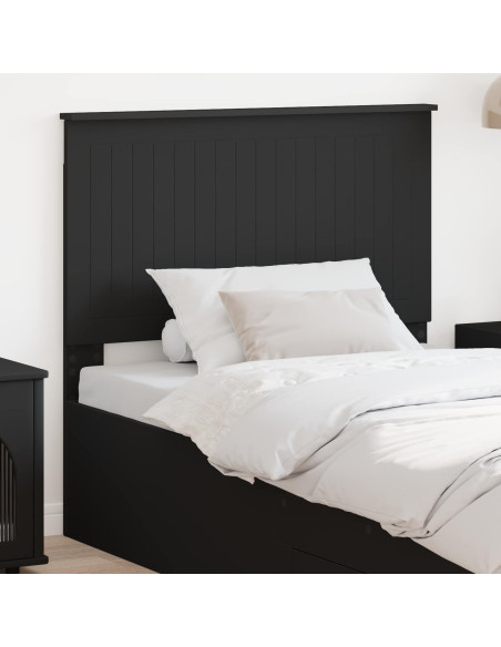 Testiera con testiera Rovere Nero 100 cm Legno multistrato
