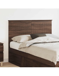 Testiera con testiera Rovere Marrone 135 cm Legno multistrato