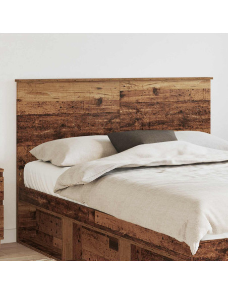 Testiera con testiera Legno vecchio 140 cm Legno multistrato