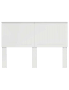 Testiera con testiera Bianco Lucido 140 cm Legno multistrato