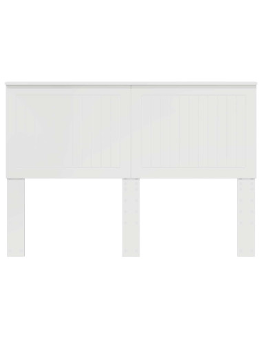 Testiera con testiera Bianco Lucido 140 cm Legno multistrato