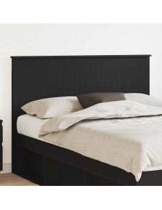 Testiera con testiera Rovere Nero 140 cm Legno multistrato