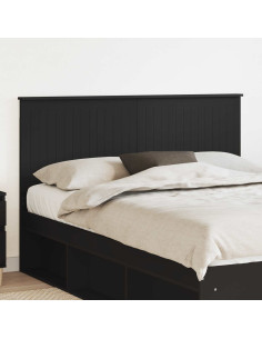 Testiera con testiera Rovere Nero 150 cm Legno multistrato