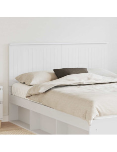 Testiera con testiera Bianco 150 cm Legno multistrato