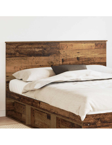 Testiera con testiera Legno vecchio 160 cm Legno multistrato