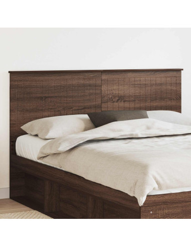 Testiera con testiera Rovere Marrone 160 cm Legno multistrato