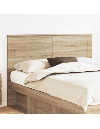 Testiera con testiera Rovere Sonoma 140 cm Legno multistrato