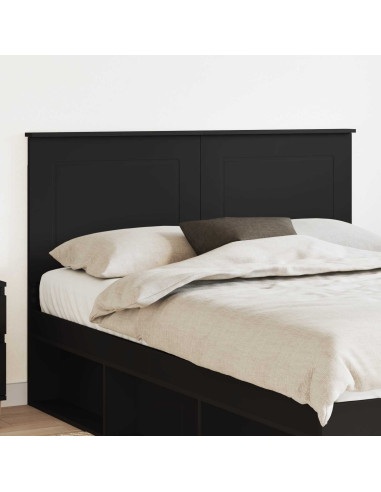 Testiera con testiera Rovere Nero 140 cm Legno multistrato