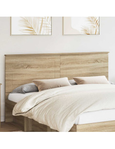 Testiera con testiera Rovere Sonoma 200 cm Legno multistrato