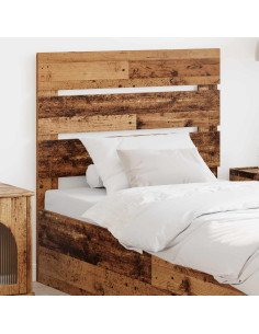 Testiera con testiera Legno vecchio 90 cm Legno multistrato