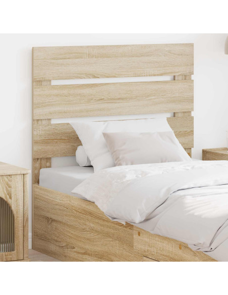 Testiera con testiera Rovere Sonoma 100 cm Legno multistrato