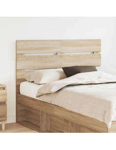 Testiera con testiera Rovere Sonoma 120 cm Legno multistrato