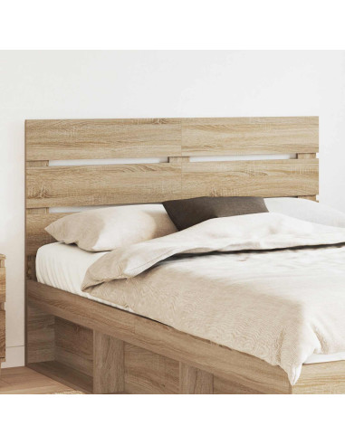 Testiera con testiera Rovere Sonoma 140 cm Legno multistrato