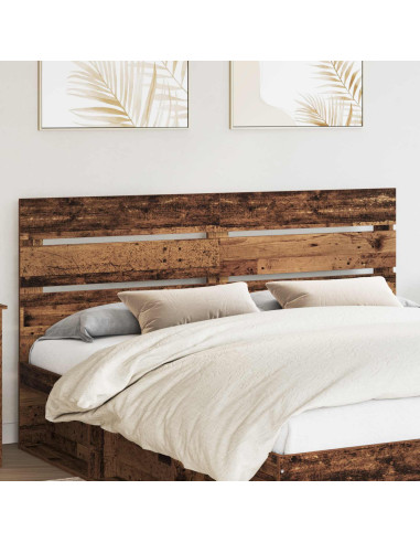 Testiera con testiera Legno vecchio 160 cm Legno multistrato