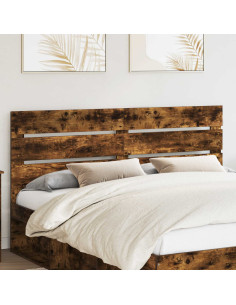 Testiera con testiera Rovere fumé 180 cm Legno multistrato