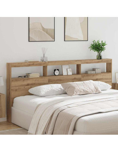 Testiera Rovere artigianale 220 x 17 x 102 cm Legno multistrato