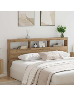 Testiera Rovere artigianale 200 x 17 x 102 cm Legno multistrato