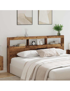 Testiera Legno vecchio 200 x 17 x 102 cm Legno multistrato