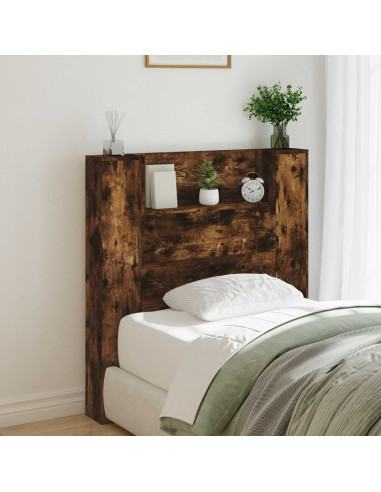 Testiera Rovere fumé 100 x 16,5 x 103,5 cm Legno multistrato