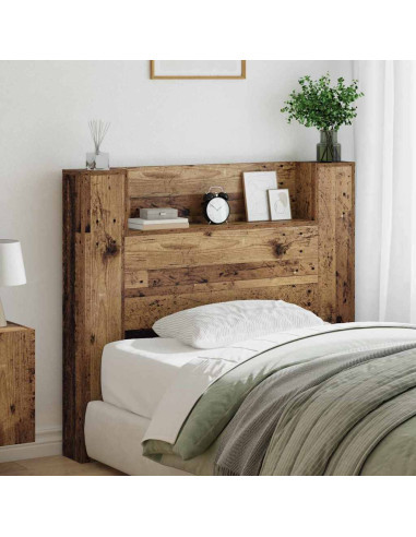 Testiera Legno vecchio 120 x 15 x 103,5 cm Legno multistrato