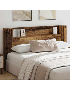 Testiera Legno vecchio 180 x 17 x 104,5 cm Legno multistrato