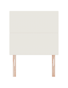 Testiera LED con luci a strisce a LED Crema 100 cm Poliestere