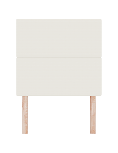 Testiera LED con luci a strisce a LED Crema 100 cm Poliestere