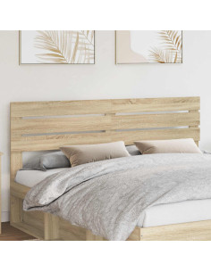 Testiera con testiera Rovere Sonoma 180 cm Legno multistrato