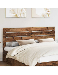 Testiera con testiera Legno vecchio 180 cm Legno multistrato