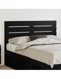 Testiera con testiera Rovere Nero 150 cm Legno multistrato