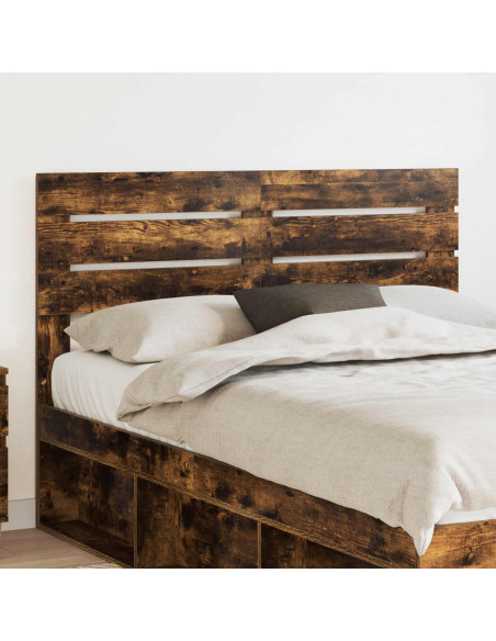 Testiera con testiera Rovere fumé 150 cm Legno multistrato