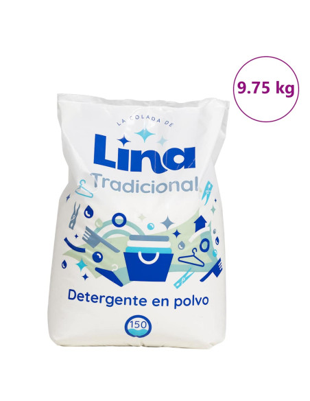 Detersivo in Polvere per 150 Lavaggi 9,75kg Bianco