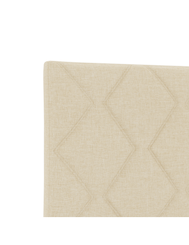 Testiera Crema 200 cm Tessuto