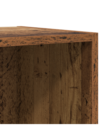 Set di mobili TV 2 pcs Legno vecchio Legno multistrato