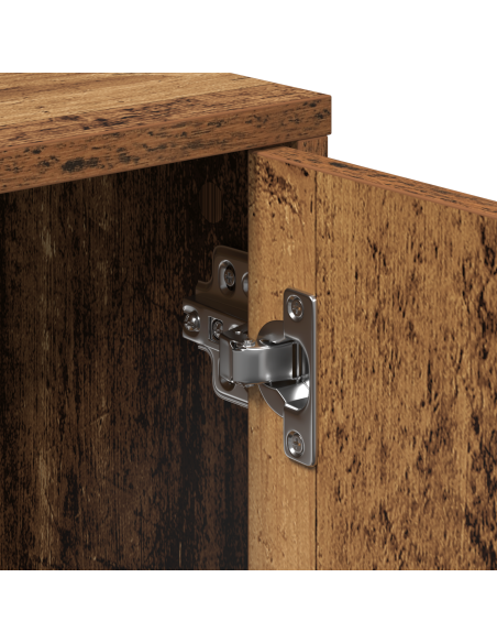 Credenza 2 pcs Legno vecchio 60 x 31 x 70 cm Legno multistrato