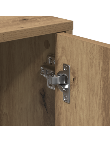 Credenza 2 pcs Rovere artigianale 60 x 31 x 70 cm