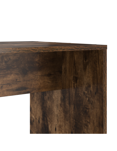 Scrivania Rovere fumé 138,5 x 55 x 143 cm Legno multistrato