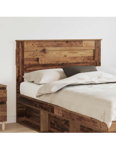 Testiera con testiera Legno vecchio 120 cm Legno multistrato