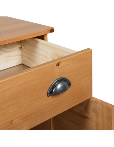 Mobile da Bagno VIGO Marrone e Marrone Miele 68 x 34 x 80 cm