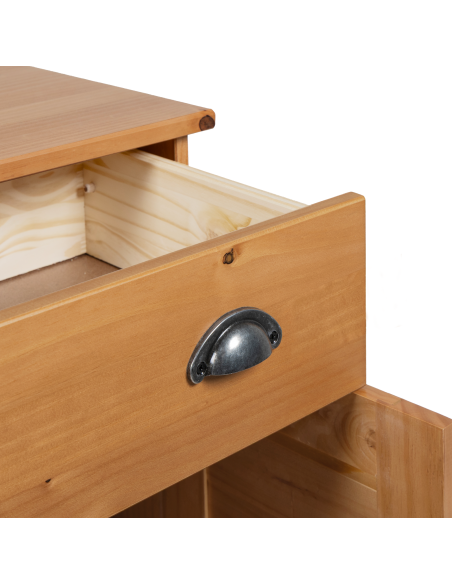 Mobile da Bagno VIGO Marrone e Marrone Miele 68 x 34 x 80 cm