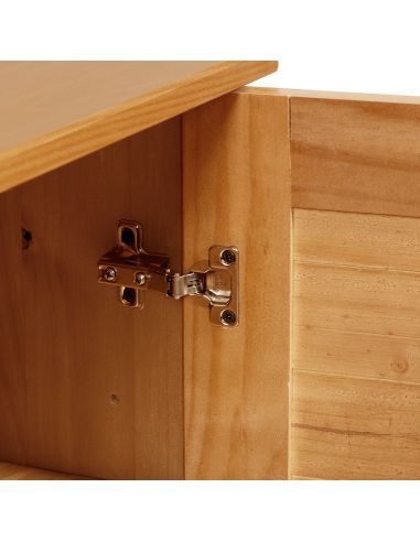 Mobile da Bagno con lo scaffale VIGO Marrone e Marrone Miele