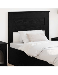 Testiera con testiera Rovere Nero 100 cm Legno multistrato