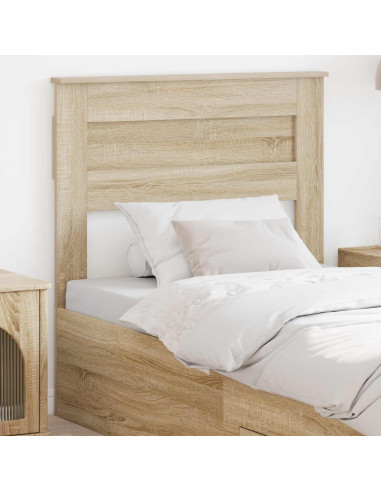 Testiera con testiera Rovere Sonoma 75 cm Legno multistrato