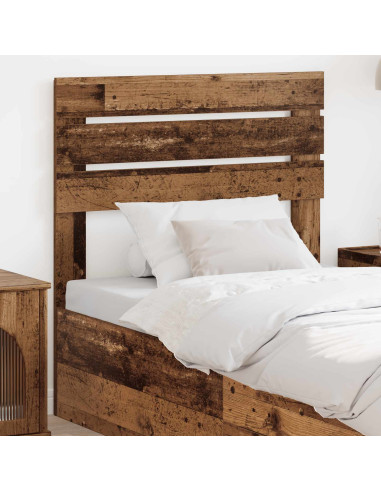 Testiera con testiera Legno vecchio 80 cm Legno multistrato