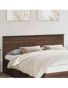 Testiera con testiera Rovere Marrone 200 cm Legno multistrato