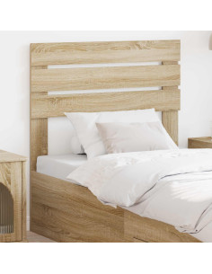 Testiera con testiera Rovere Sonoma 90 cm Legno multistrato