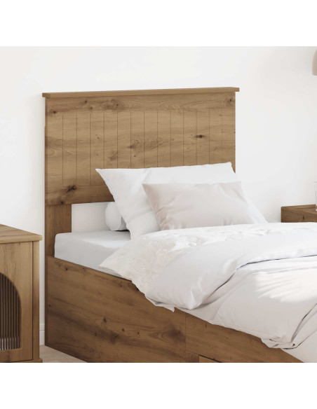 Testiera Rovere artigianale 75 cm Legno multistrato